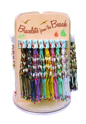 Wholesale Bracelets from the beach 1 sided from Harrisons Direct