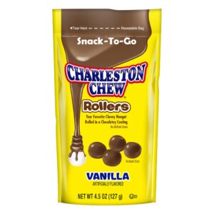 Wholesale Charleston Chew Vanilla Rollers Bag 127g from Harrisons Direct