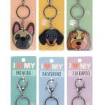 Wholesale I Love My Pet Keyring CDU Stock from Harrisons Direct