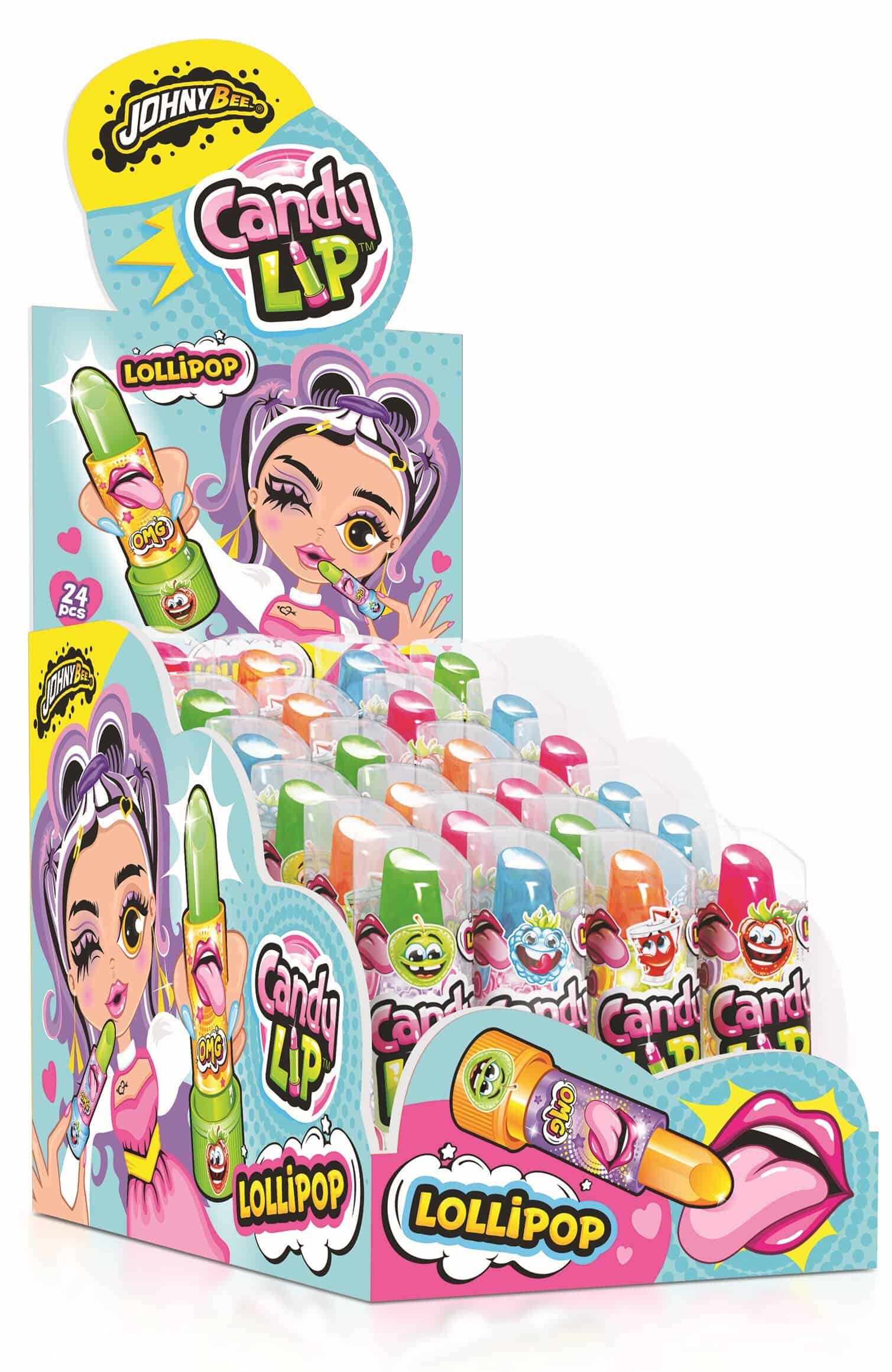 Wholesale Johny Bee Candy Lip from Harrisons Direct