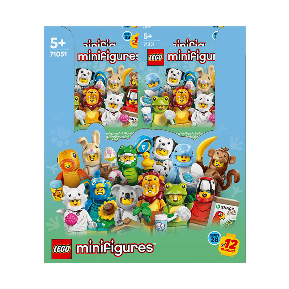 LEGO Minifigures 71051 Animal Series 28 CDU from Harrisons Direct