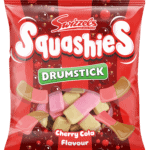 Wholesale Swizzels Drumstick Squashies Cherry Cola Flavour 140g from Harrisons Direct