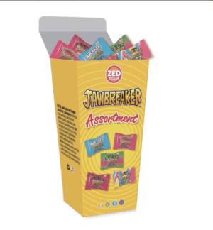 Wholesale Zed Candy Jawbreaker Assortment Carton 198g from Harrisons Direct
