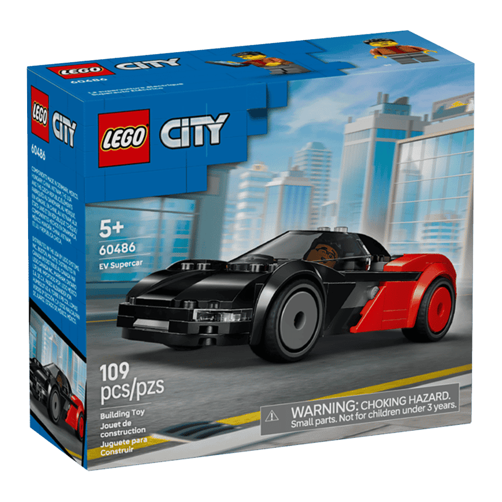 Wholesale LEGO City 60486 EV Supercar from Harrisons Direct