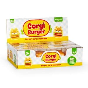 Wholesale Corgi Burger Sensory Toy from Harrisons Direct