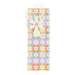 Gift Bag Bottle – Retro Floral W127xH355xD86mm from Harrisons Direct