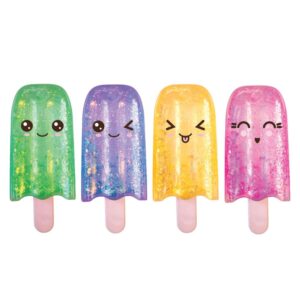 Wholesale Squishy Glitter Pops Sensory Toy from Harrisons Direct